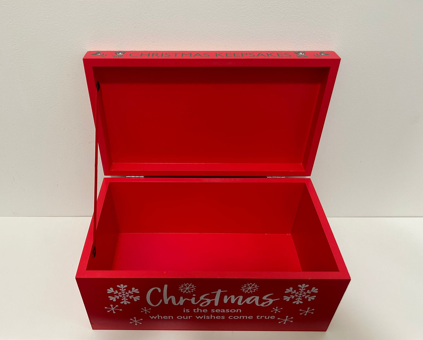 PREMIUM REINDEER WOODEN GIFT BOX RRP £19.99