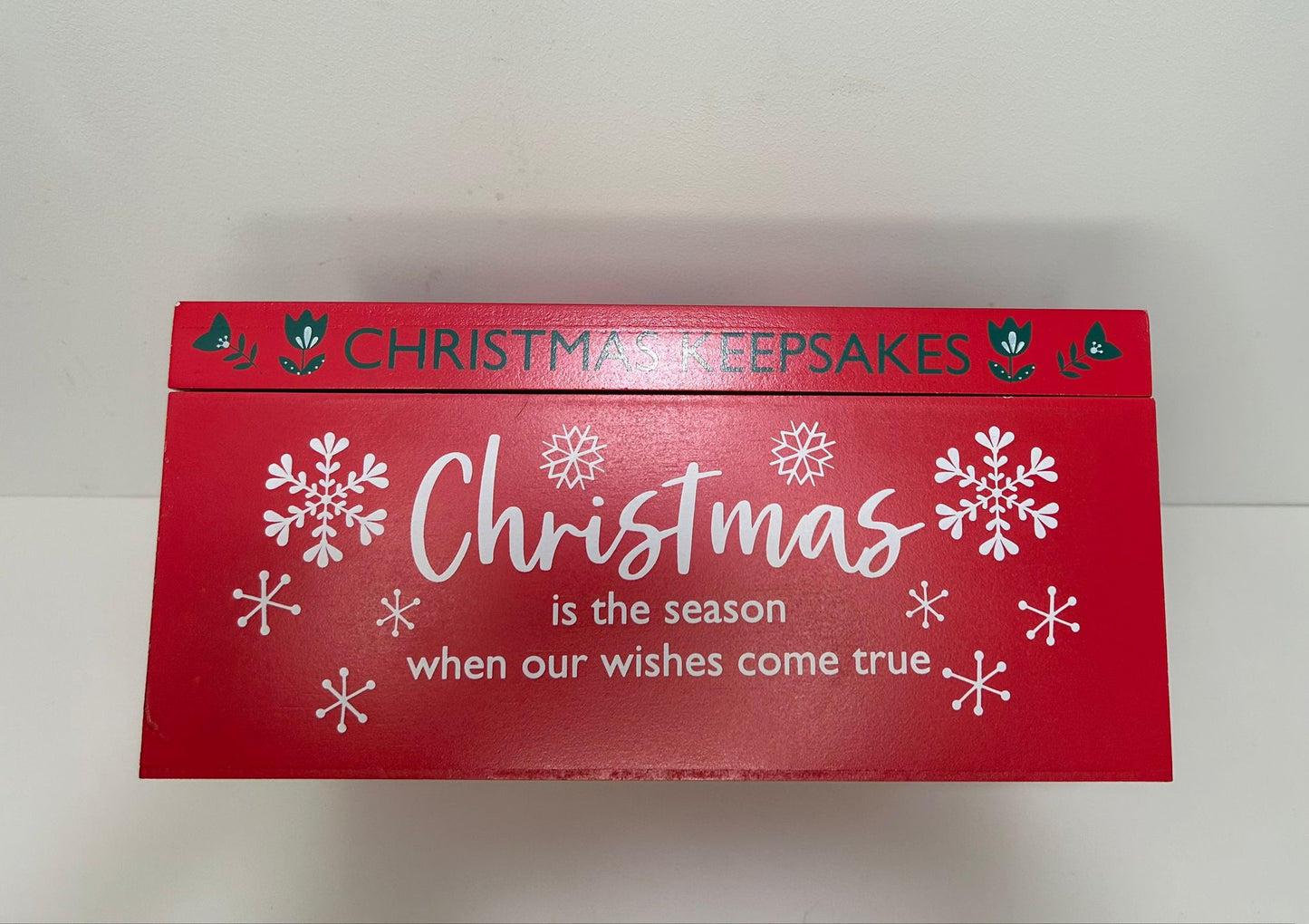 PREMIUM REINDEER WOODEN GIFT BOX RRP £19.99