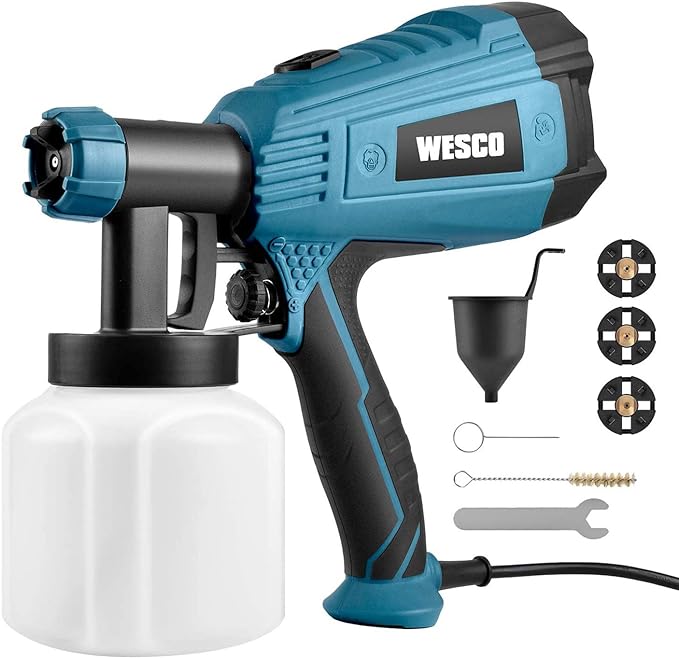 WESCO Paint Sprayer, WESCO 500W DIY Electric Spray Gun
