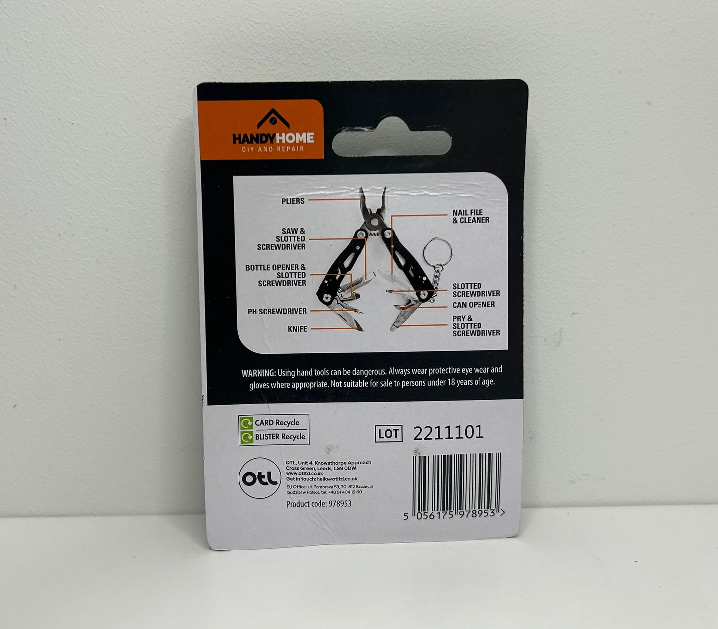 HANDYHOME 13 IN 1 FOLDING MULTITOOLS